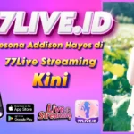 Pesona Addison Hayes di 77Live Streaming Kini